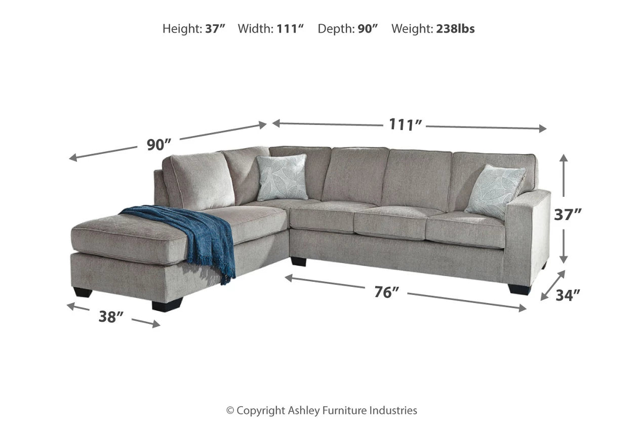 Ashley Altari Sleeper Sectional