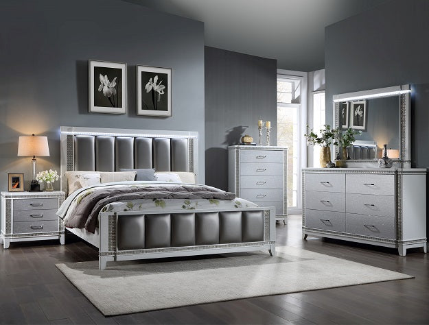 Crown Mark 5 pc ARIANE BEDROOM GROUP