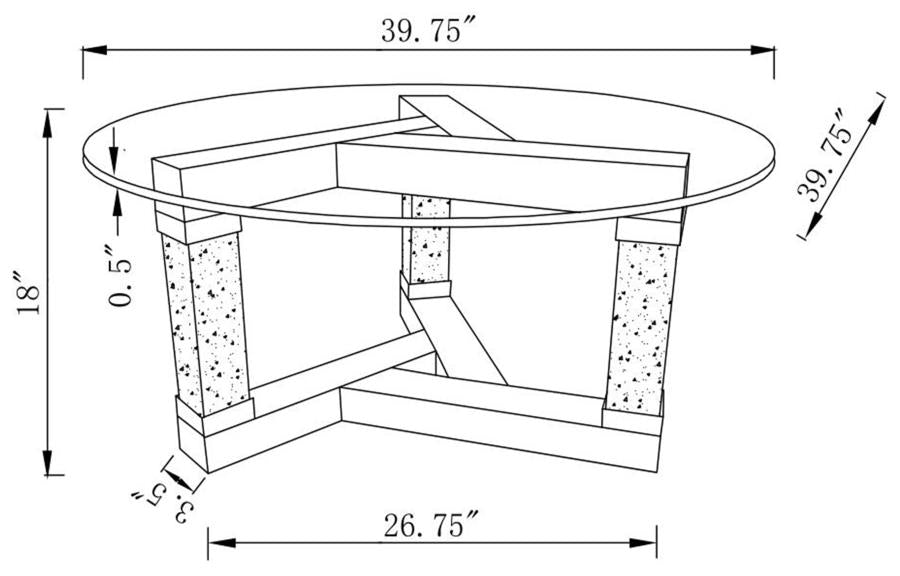 OCTAVE COFFEE TABLE