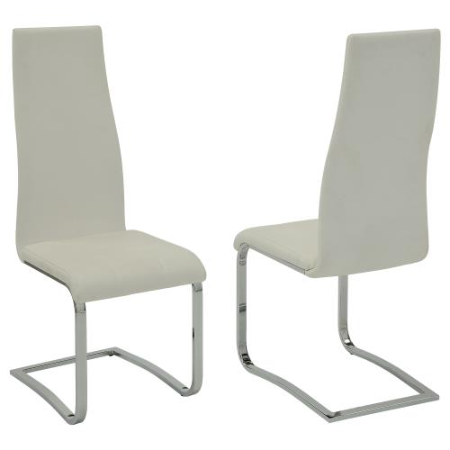 Coaster Wexford Table And Chair 5 Pc Set (Black, Gray, and White)