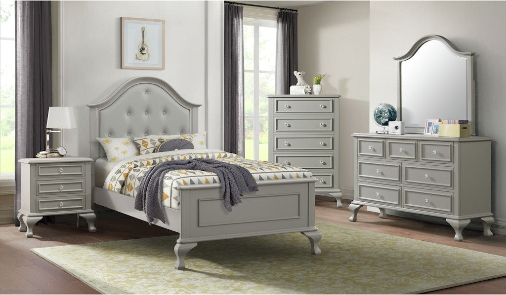 Jesse Grey Bedroom Set