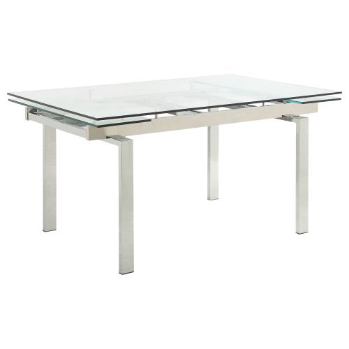 Coaster Wexford Table And Chair 5 Pc Set (Black, Gray, and White)