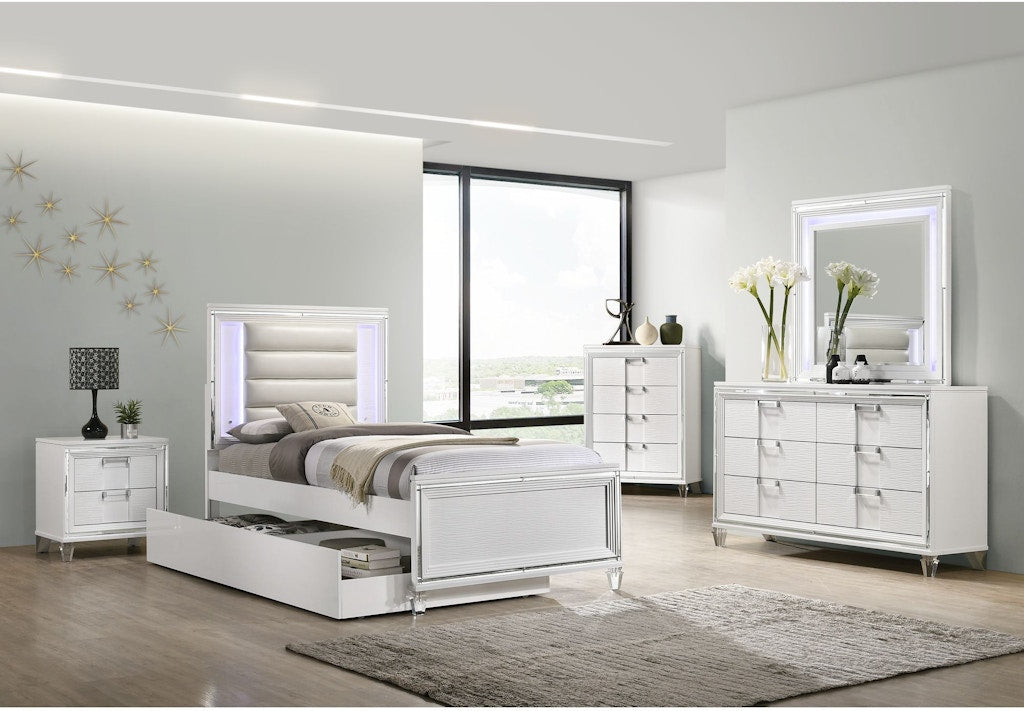 Twenty Nine White Youth Bedroom