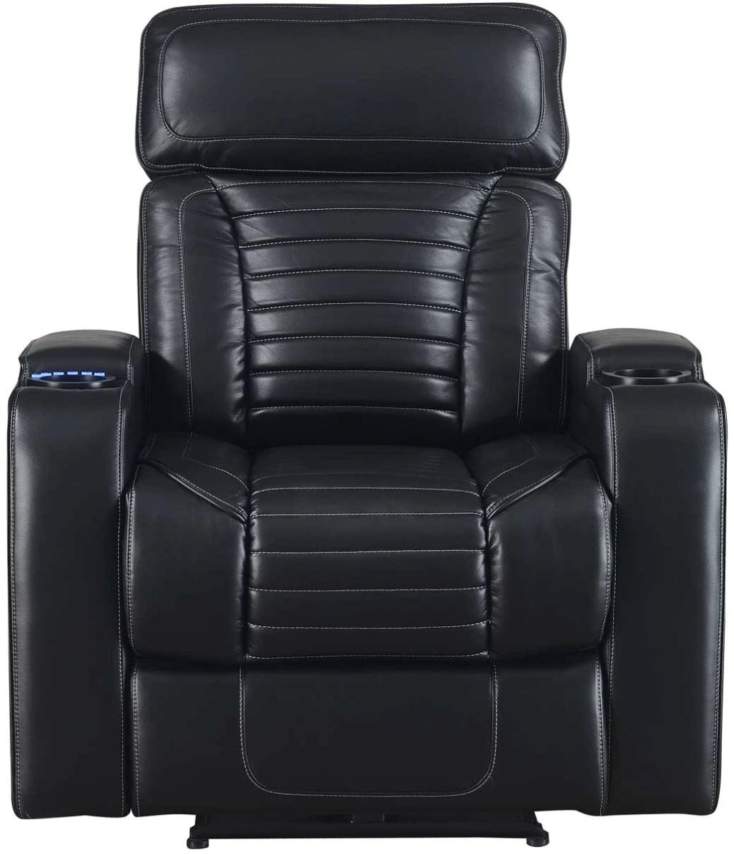 LAVON DUAL-POWER LEATHERETTE RECLINER