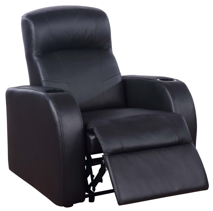 CYRUS HOME THEATER RECLINER BLACK