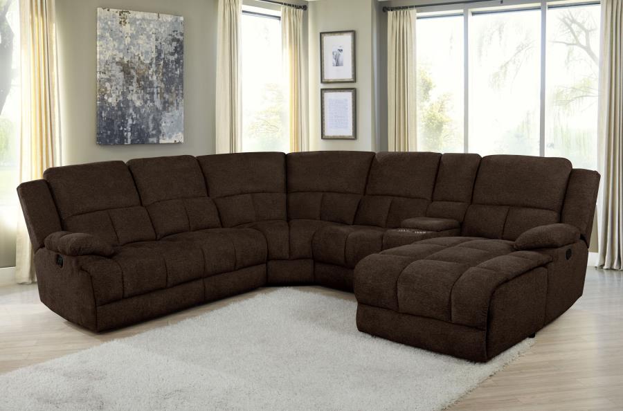 BELIZE PILLOW TOP ARM MOTION SECTIONAL (SPECIAL PRICE ENDS MARCH 5TH)