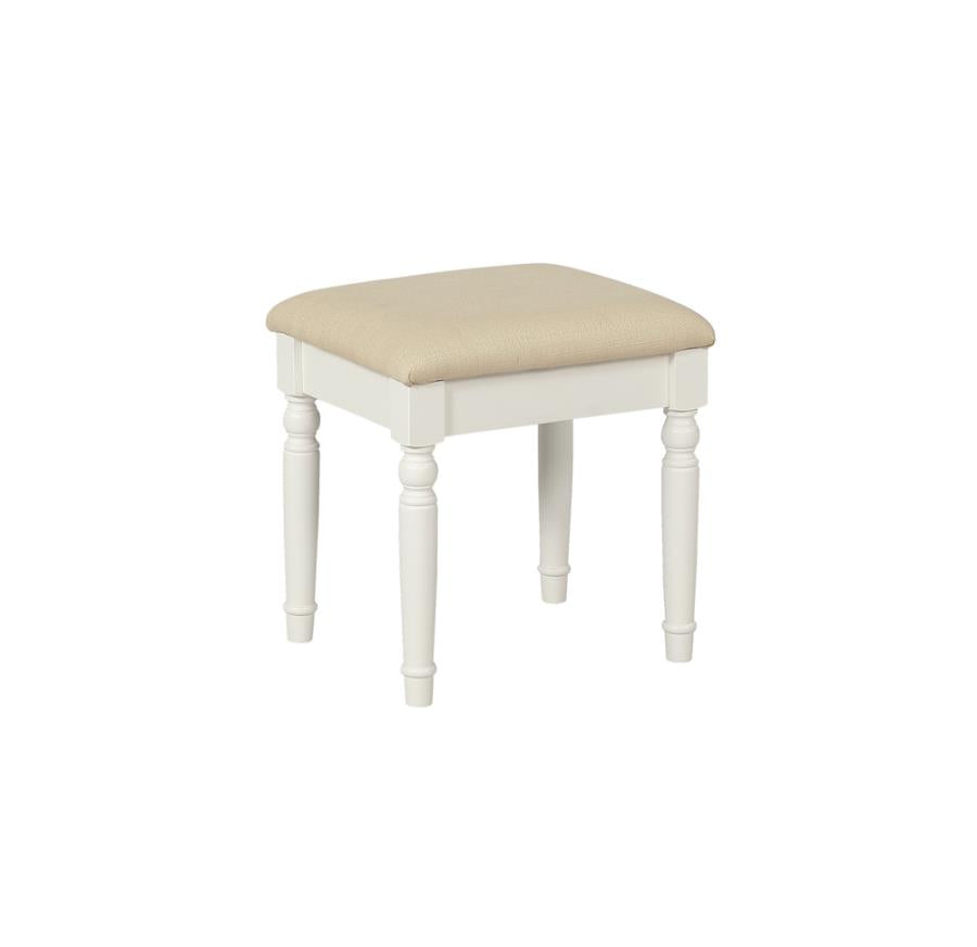 VANITY SET WHITE & BEIGE