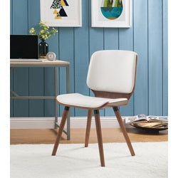 WALNUT ACCENT CHAIR