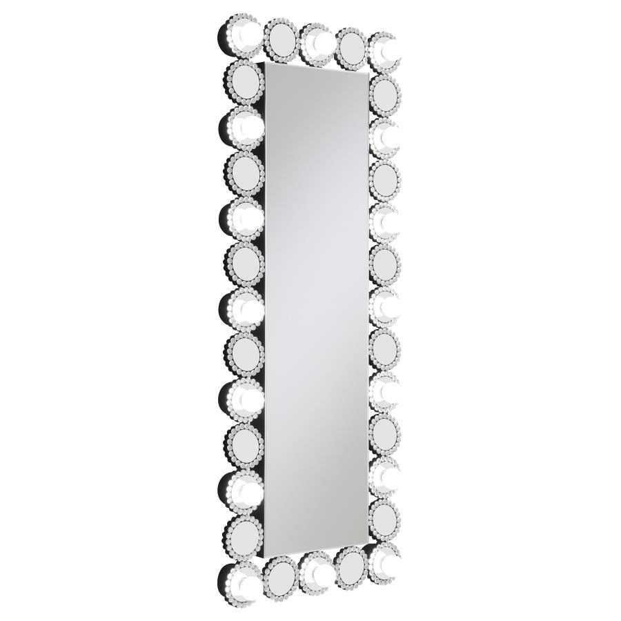 RECTANGULAR WALL W/LED LIGHTING MIRROR