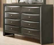EMILY STORAGE BEDROOM SET GREY