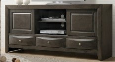 EMILY STORAGE BEDROOM SET GREY
