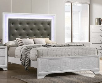 CROWN MARK LYSSA BEDROOM FROST
