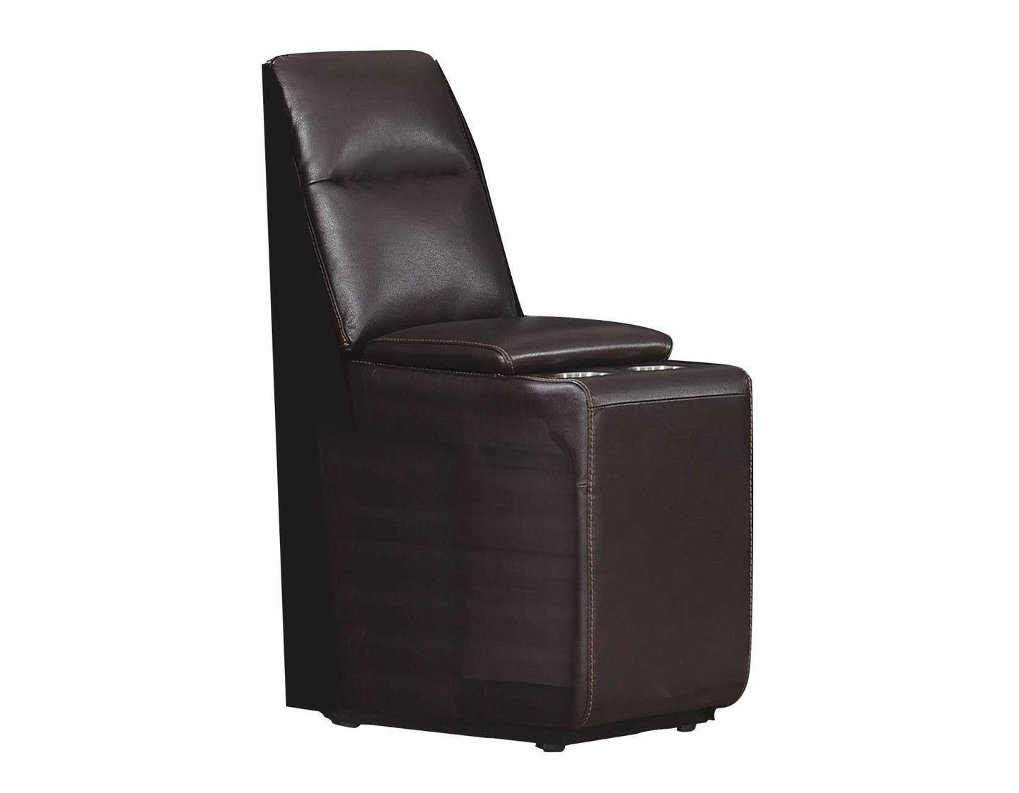 DONCELLA GENIUNE LEATHER SECTIONAL