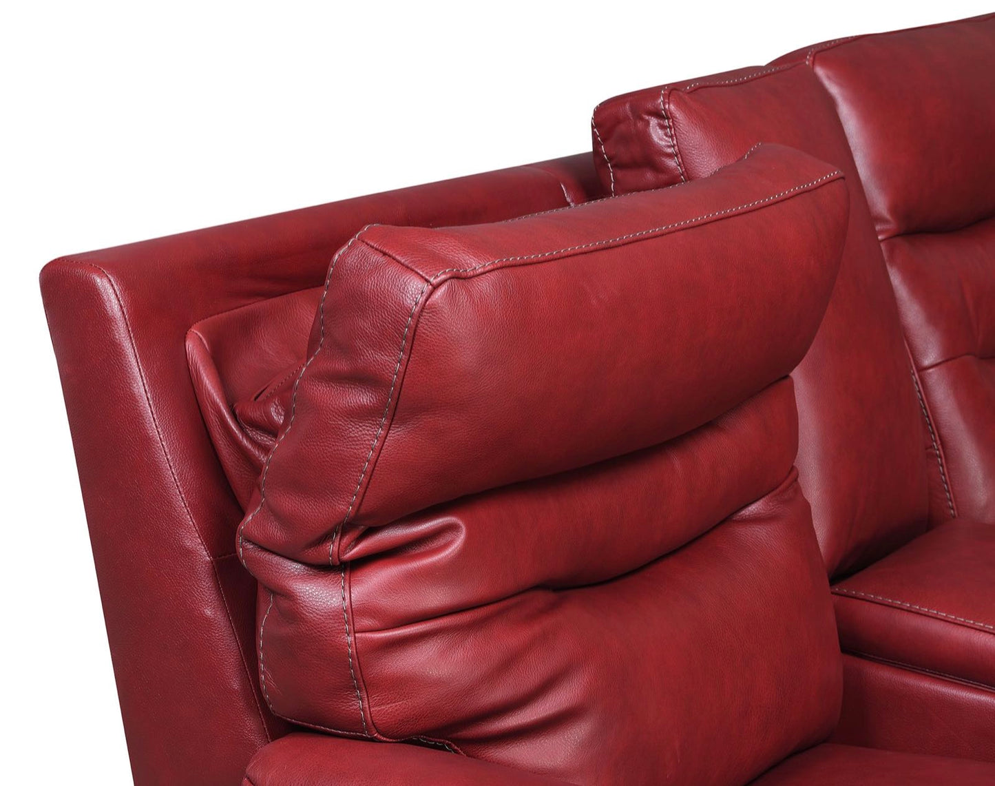 FORTUNA DUAL POWER LEATHER RECLINING 3 PIECE SET (SOFA,LOVESEAT & CHAIR)