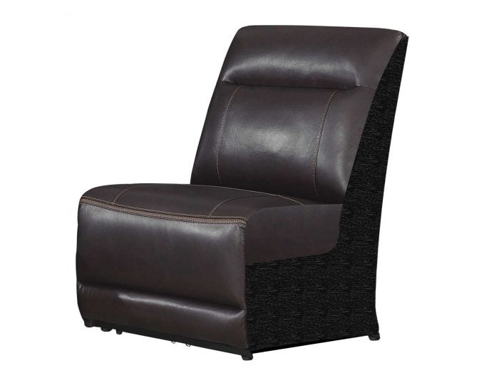 DONCELLA GENIUNE LEATHER SECTIONAL