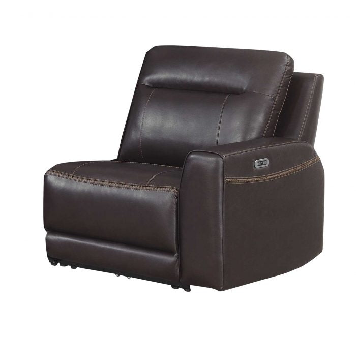 DONCELLA GENIUNE LEATHER SECTIONAL