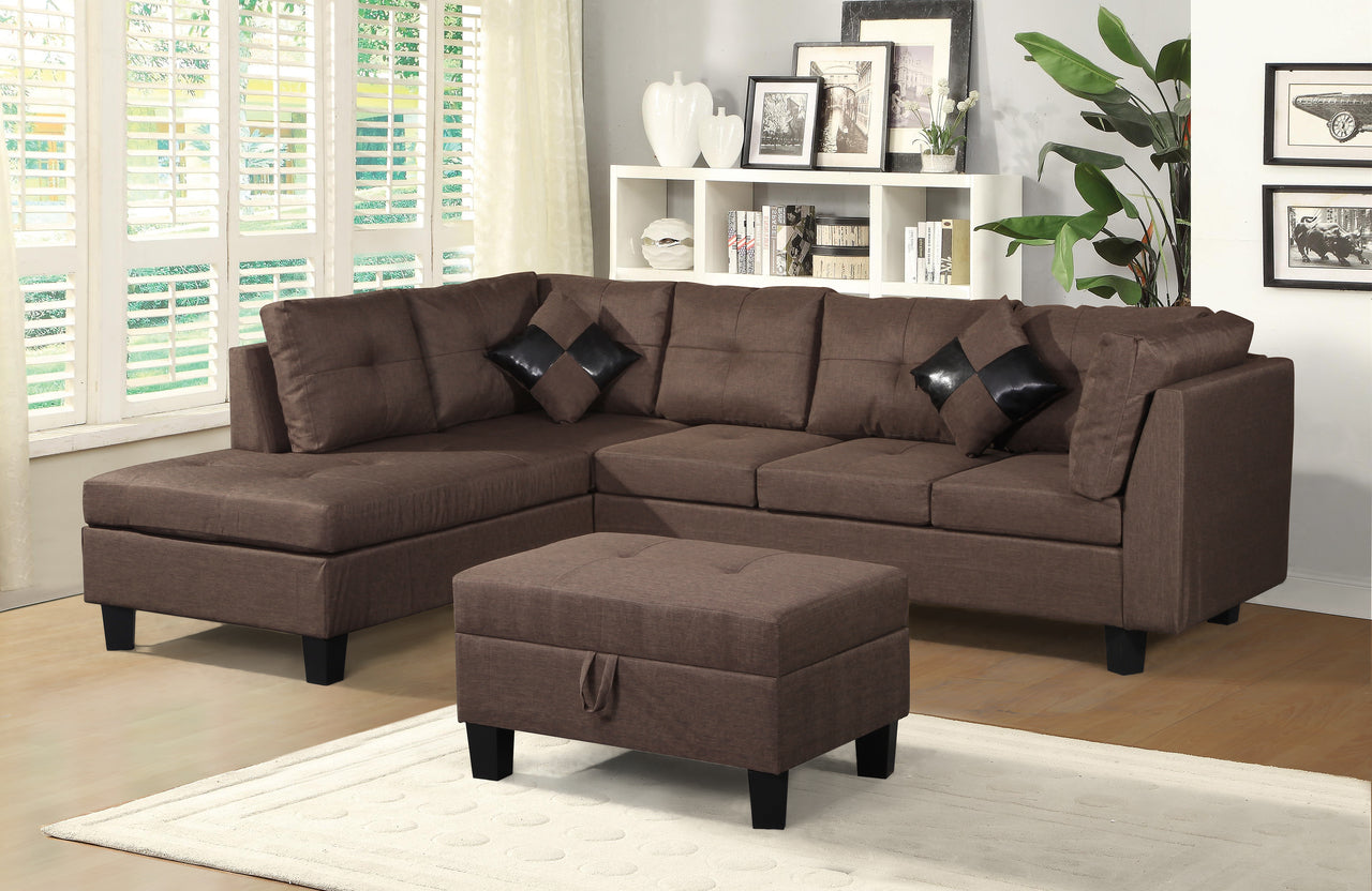 Townsend Sectional with Ottoman