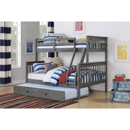 TRUNDLE BED BRUSHED GREY