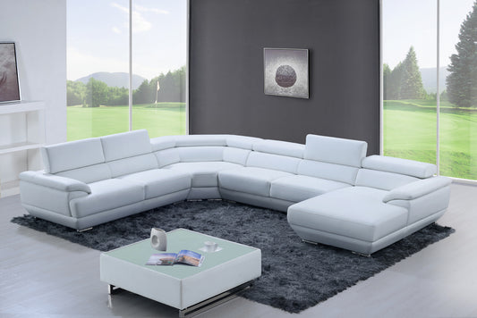 Sectional Pure White