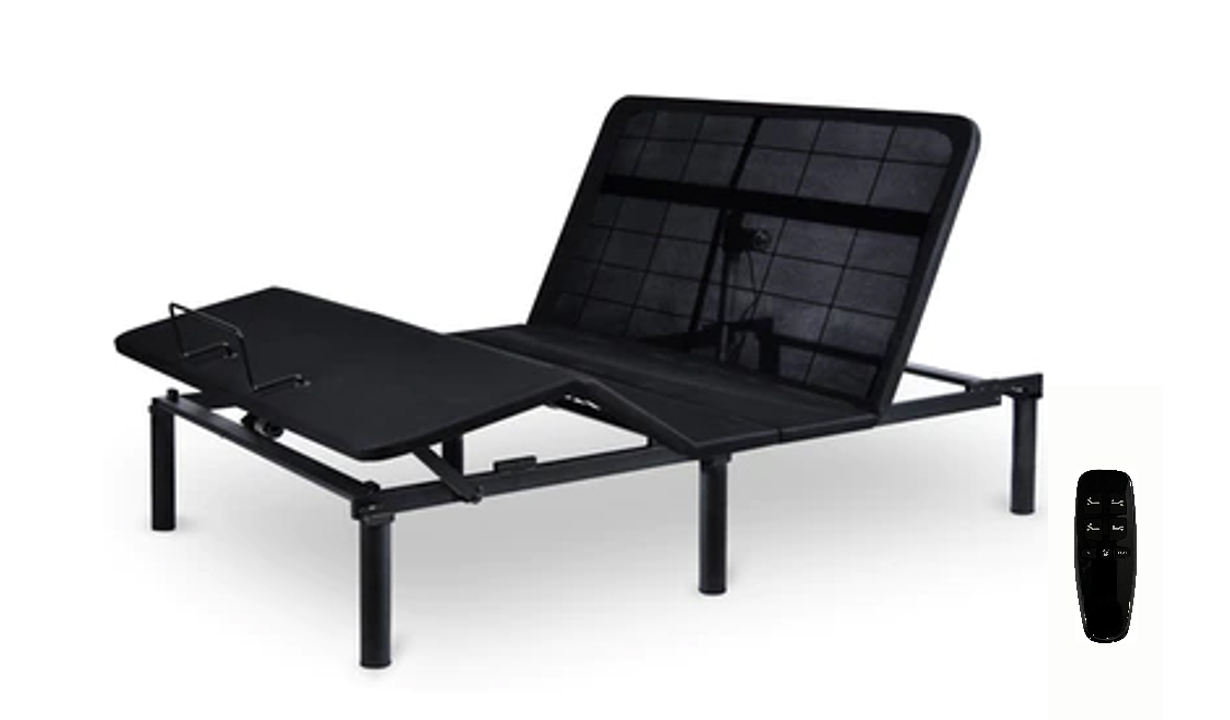 Durable Adjustable Power Bed (With Remote Control)