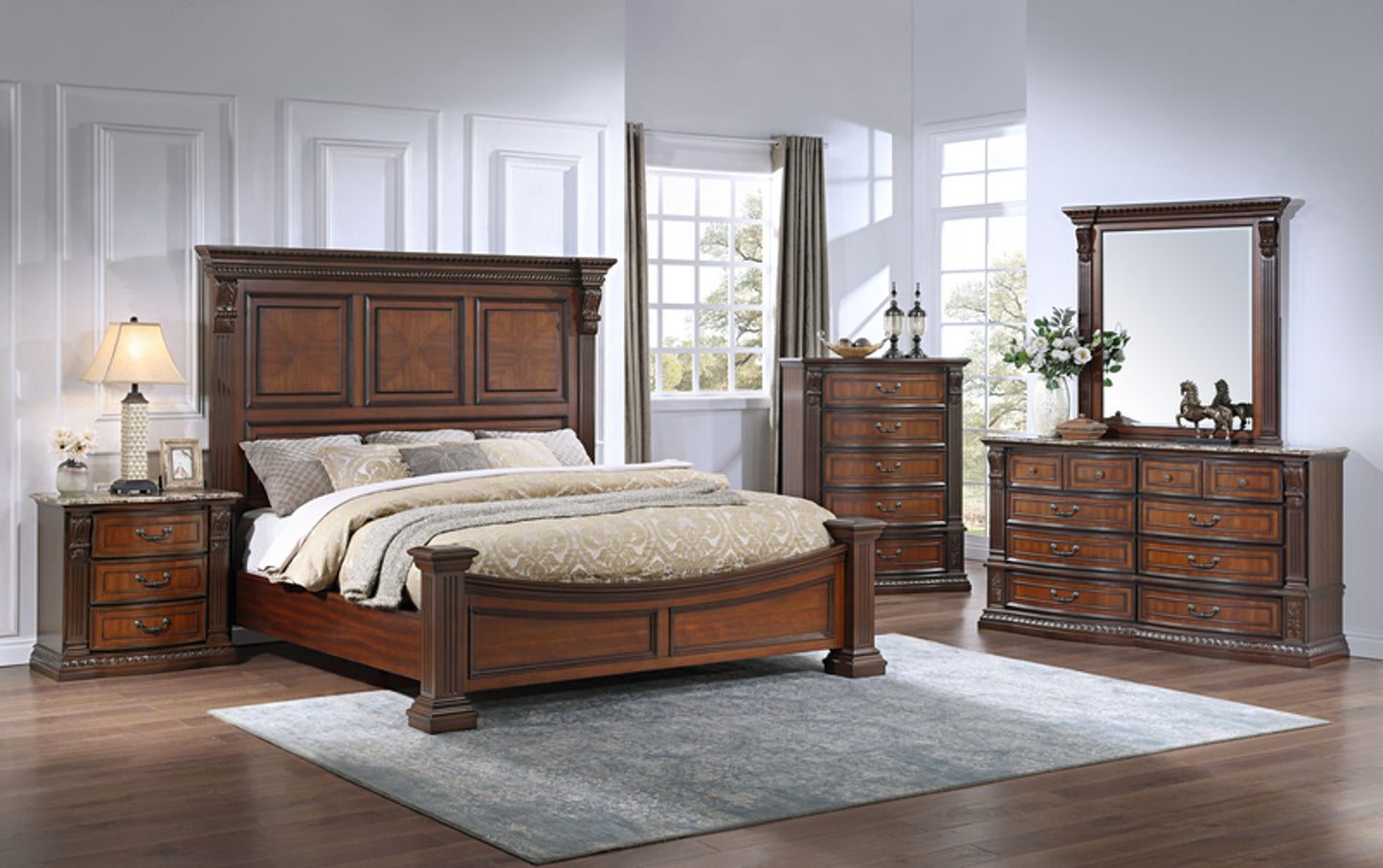 REGENCY 5 PC Bedroom Set