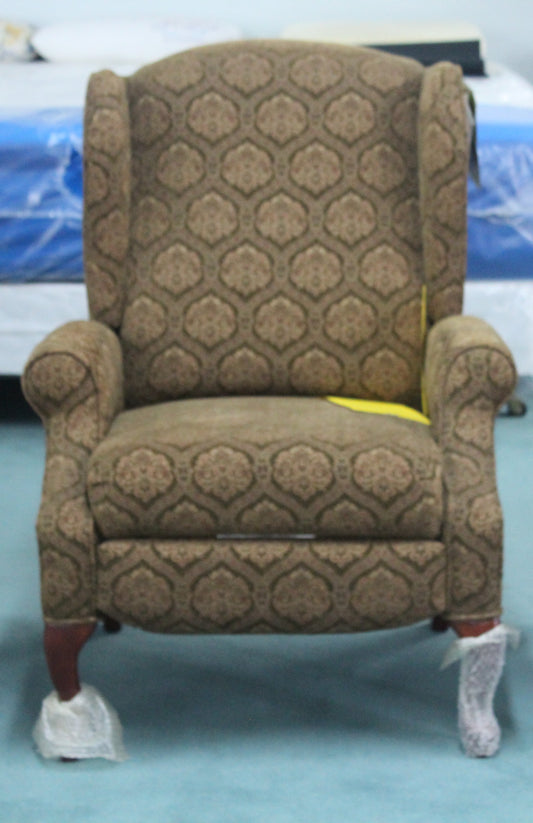 Lane Diamond Pattern Push Back Recliner