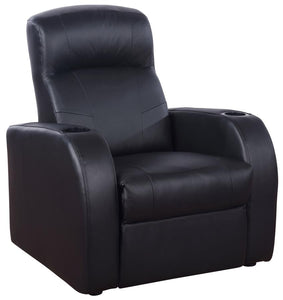CYRUS HOME THEATER RECLINER BLACK