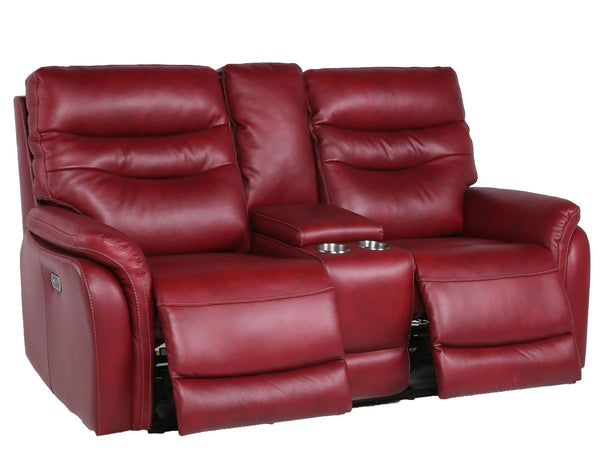 FORTUNA DUAL POWER LEATHER RECLINING 3 PIECE SET (SOFA,LOVESEAT & CHAIR)
