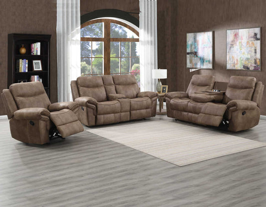 NASHVILLE MANUAL RECLINING 3 PIECE SET