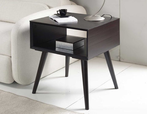 Elin End Table, Black