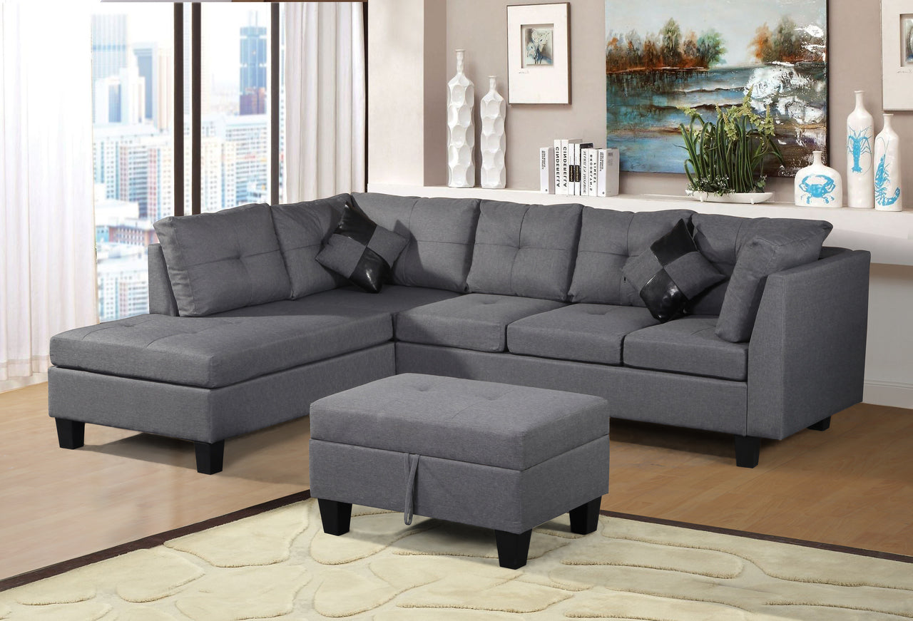 Townsend Sectional with Ottoman