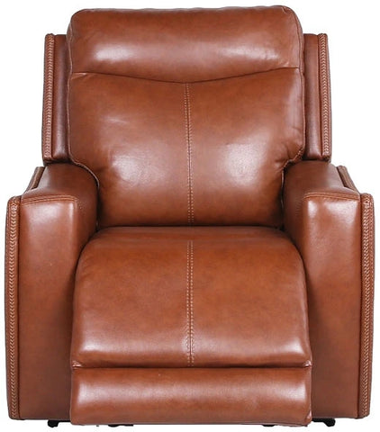 NATALIA DUAL POWER LEATHER RECLINER